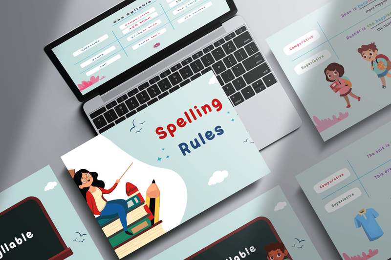 Highlight image for PPT MATERI SPELLING RULES
