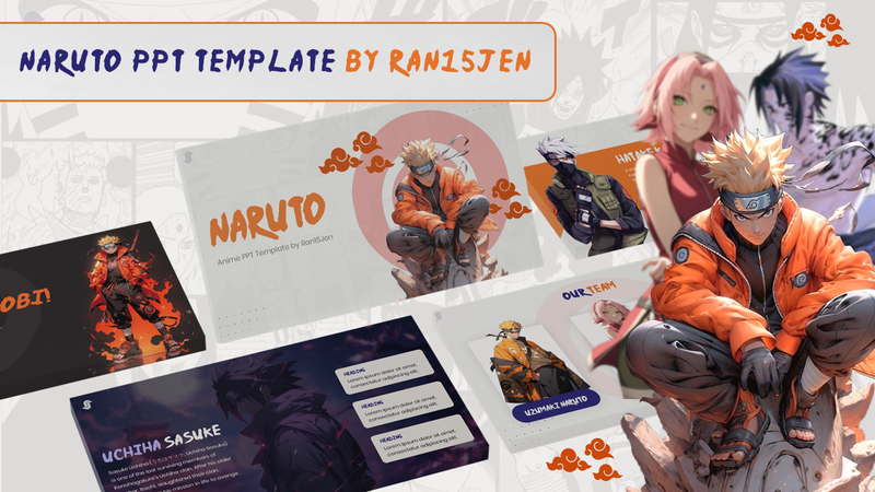 Highlight image for NARUTO PPT TEMPLATE