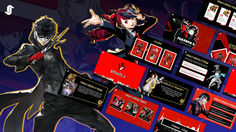 Highlight image for Persona 5 Full PPT Template