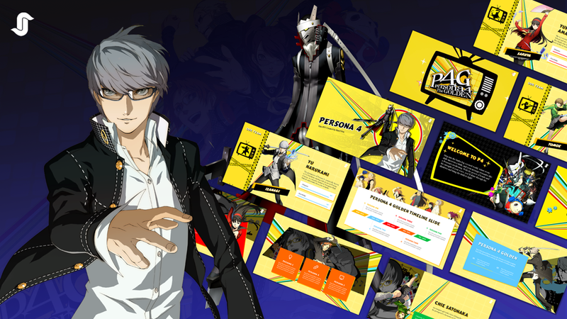 Highlight image for Persona 4 Full PPT Template
