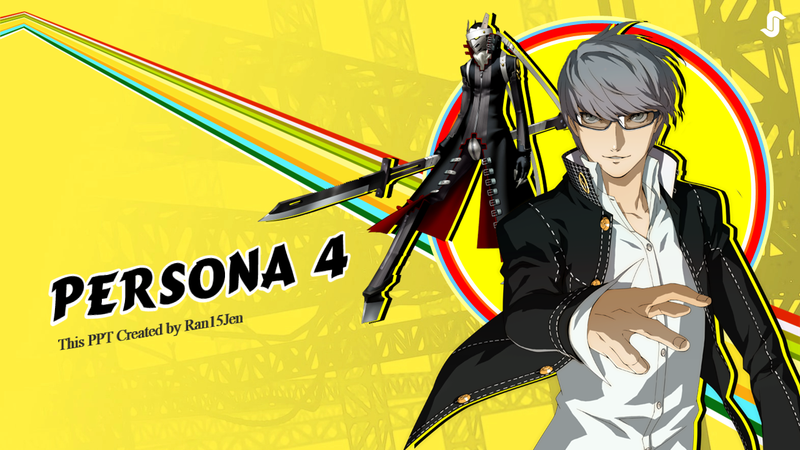 Highlight image for Persona 4 Full PPT Template