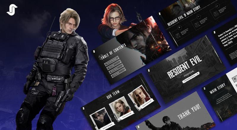 Highlight image for Resident Evil Requiem PPT Template