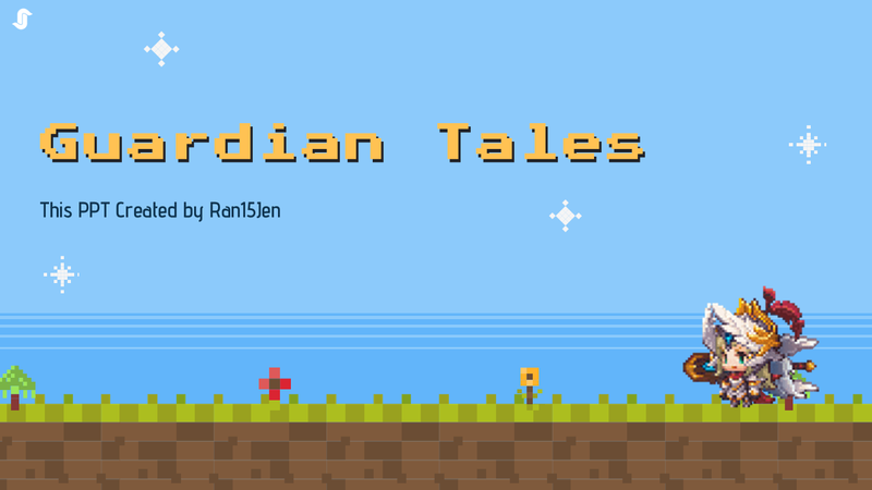 Highlight image for Guardian Tales PPT Template