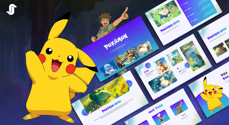 Highlight image for Pokemon PowerPoint Presentation Design