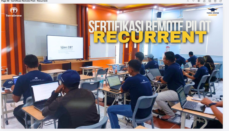 Highlight image for Recurrent Training - Perpanjangan Sertifikat Remote Pilot (Kelas online 4 hari & Praktik terbang 1 Hari)