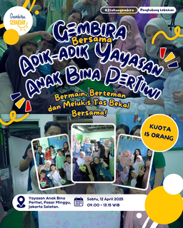 image for Gembira bersama Adik-Adik Yayasan Anak Bina Pertiwi button