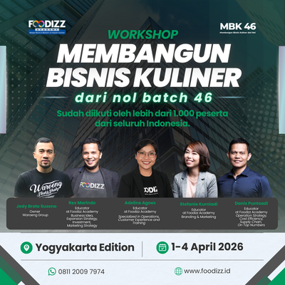 image for 🔥Memulai Bisnis Kuliner Tanpa Ilmu dan Pengalaman, Yakin? Join Workshop ini - Seat Terbatas! 📢 Ada Promo Menarik button