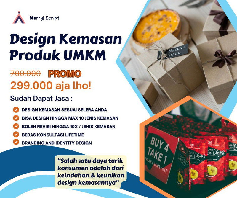 Highlight image 1 for Design Label Kemasan Produk UMKM