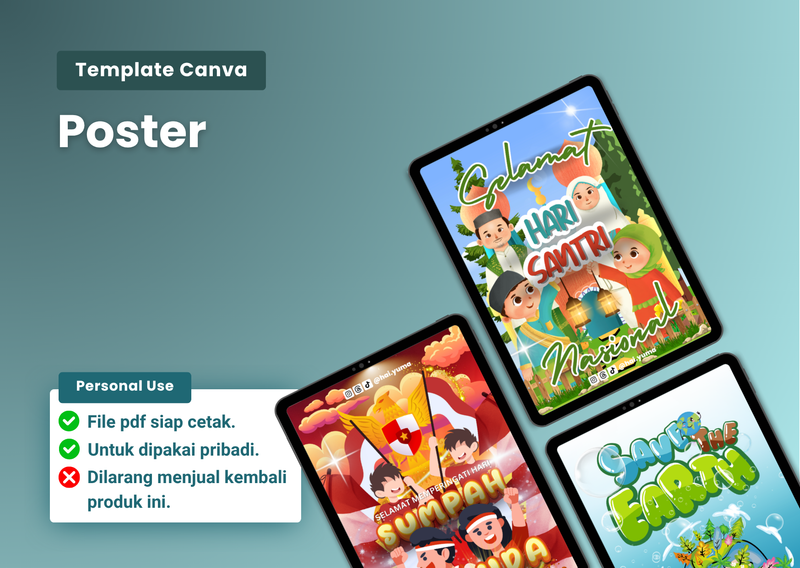 Highlight image for Template Canva: Poster created by Yumahest