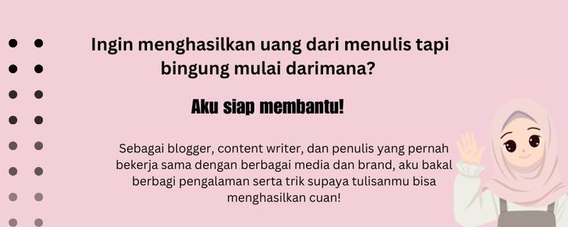 Highlight image 1 for Konsultasi Cara Mencari Penghasilan dari Menulis
