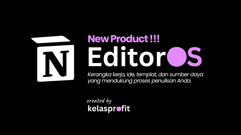 Highlight image for EditorOS - Nulis jadi lebih mudah.