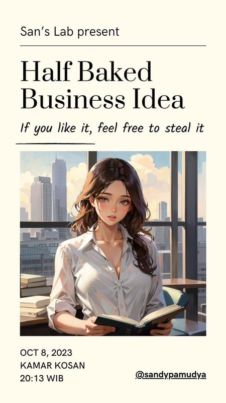 Highlight image for Half Baked Business Idea
