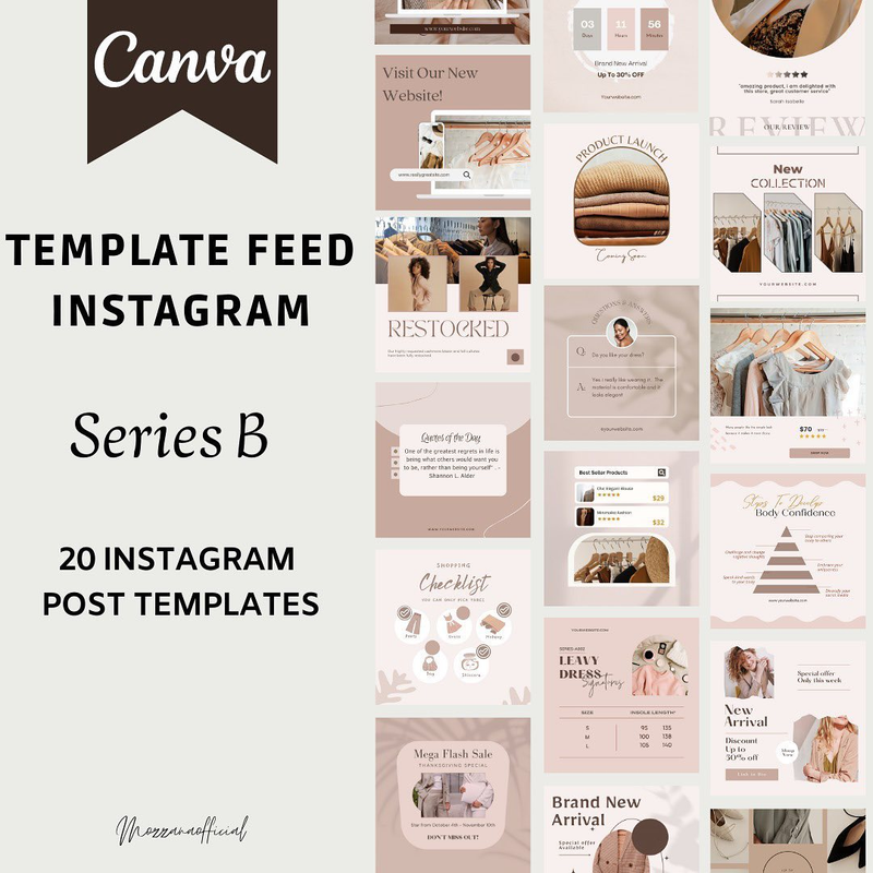 Highlight image 2 for Template Feeds Instagram Series B