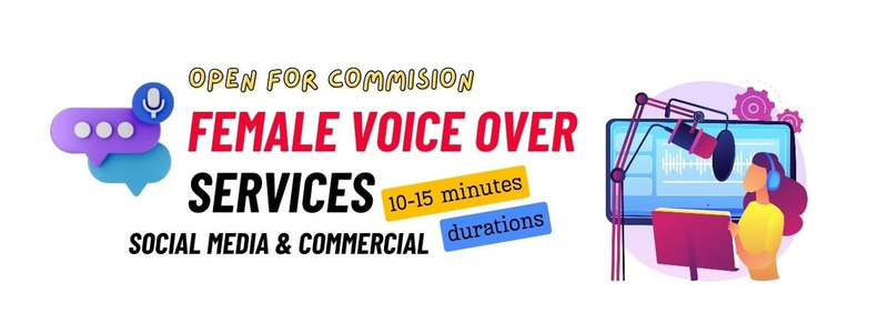 Highlight image for Female Voice Over Services (10-15 minutes)