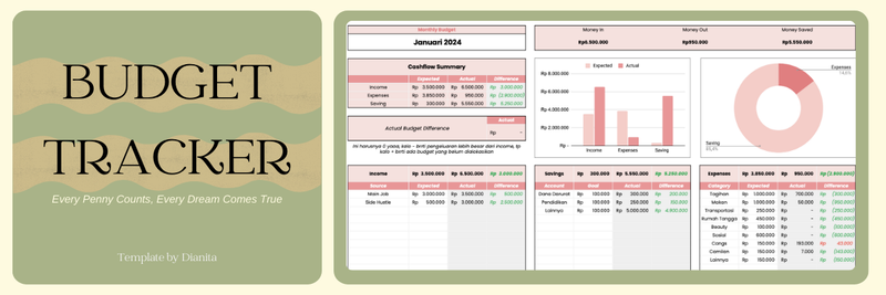 Highlight image for Budget Tracker by Dianita