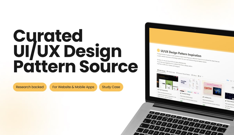 Highlight image for (FREE) 40+ UX Design Pattern Inspiration Resources