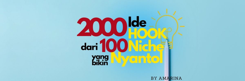 Highlight image for 2000 Ide Hook dari 100 Niche yang Bikin Nyantol