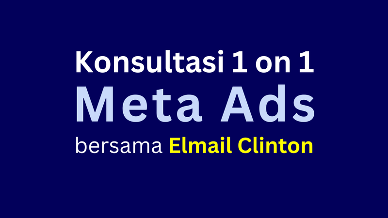 Highlight image 1 for Konsultasi Meta Ads bersama Elmail Clinton