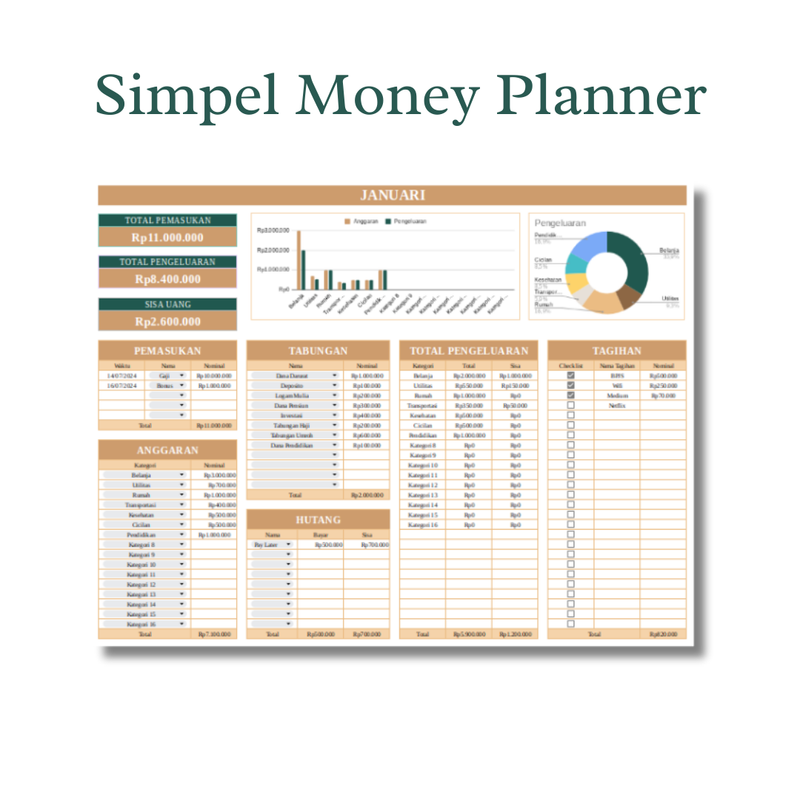Highlight image 1 for Simpel Money Planner