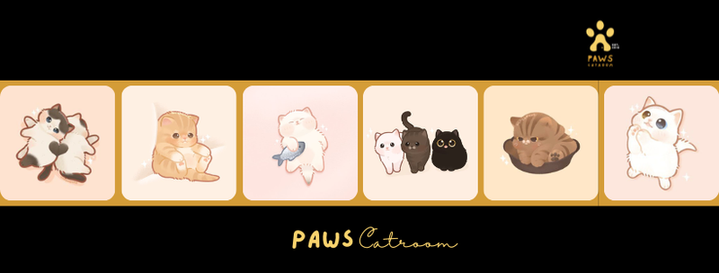 Paws Cat Room profile background