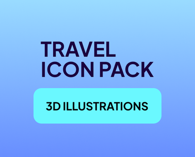 image for Travel Icon Pack 3D button