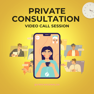 image for Private Consulation - Video Call Session button