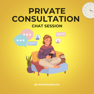 image for Private Consulation - Chat Session button
