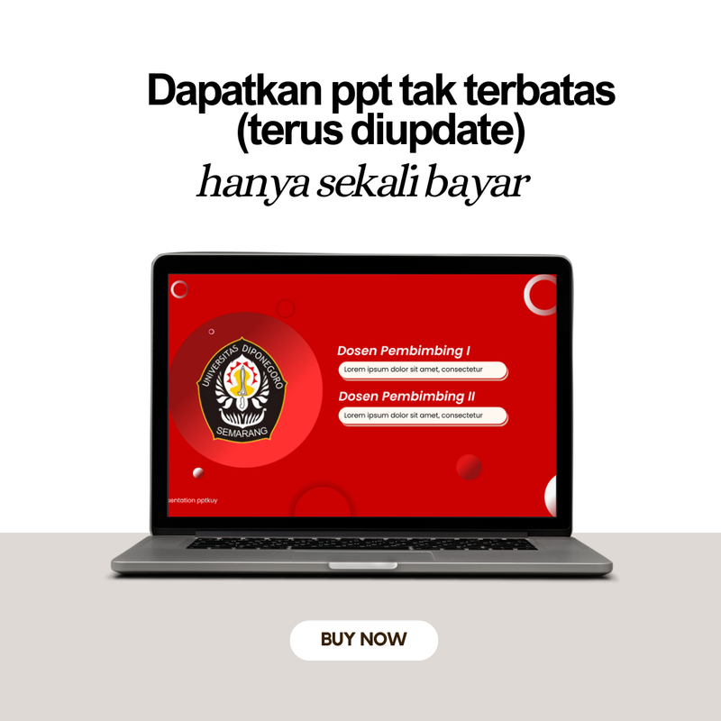 Highlight image 1 for Power Point Sempro / Sidang Skripsi [CANVA]