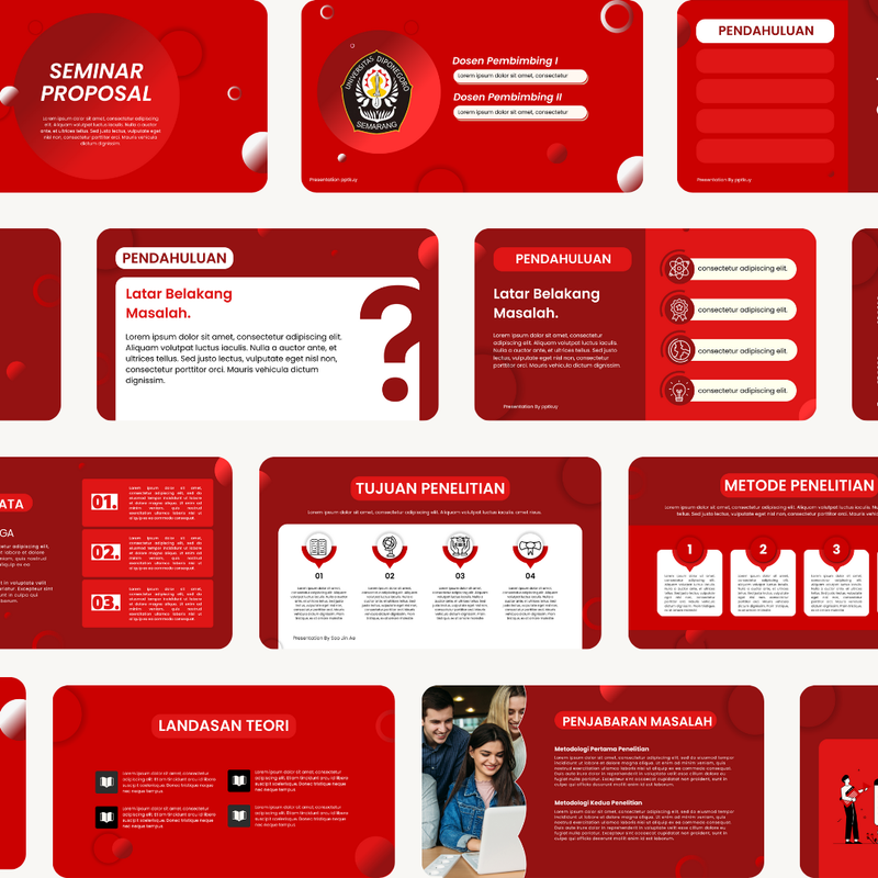 Highlight image 3 for Power Point Sempro / Sidang Skripsi [CANVA]