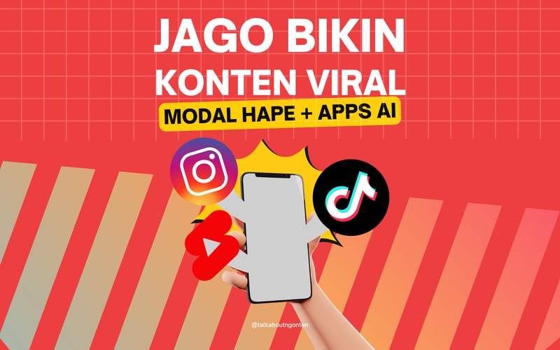 Highlight image for Cara bikin konten viral pakai AI
