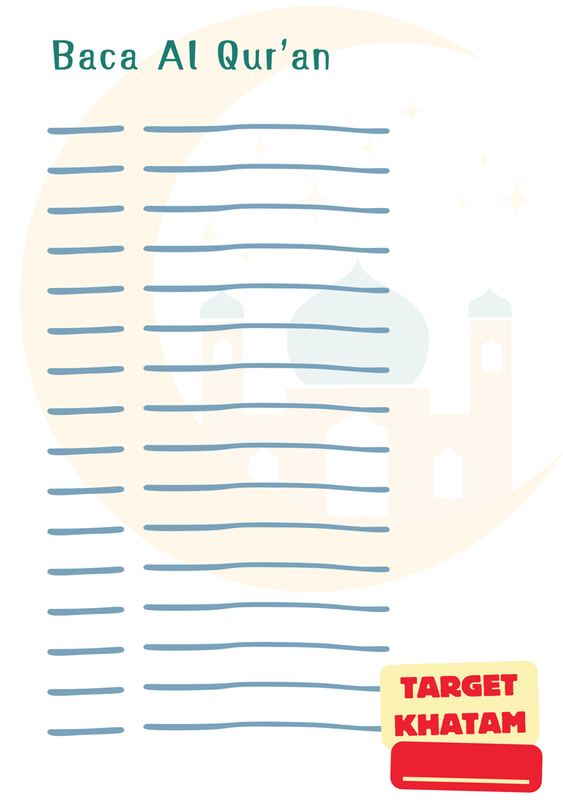 Highlight image for Free - Jurnal Ramadan Anak