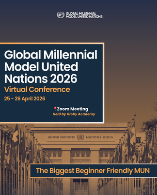 image for Global Millennial MUN - Virtual Conference (SENIOR) button
