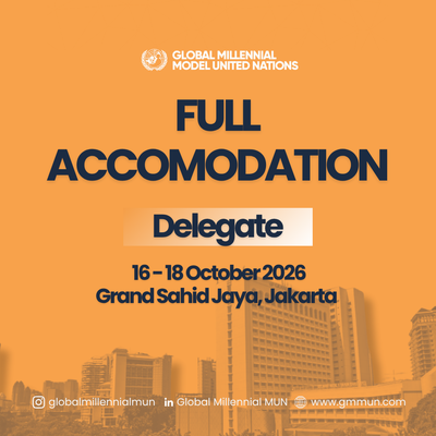 image for [DELEGATE] Full Accomodation - GM MUN 22nd Edition button