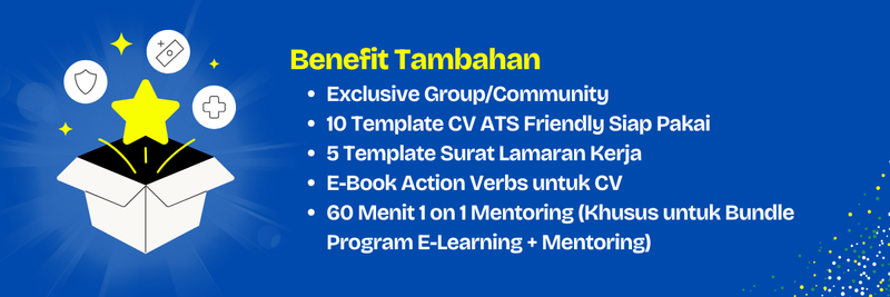 Highlight image for [E-Learning] Cara Membuat CV Efektif Supaya Gampang Diterima Kerja