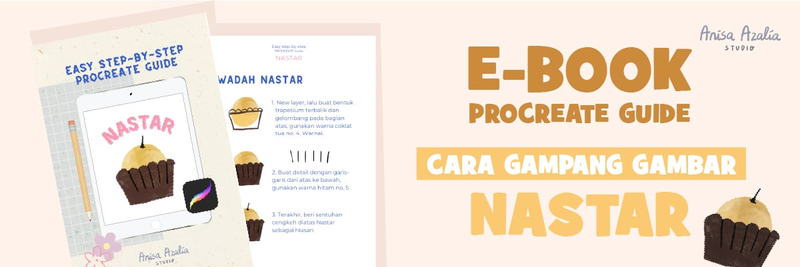 Highlight image 1 for E-Book Procreate Guide: Cara Gampang Gambar Nastar