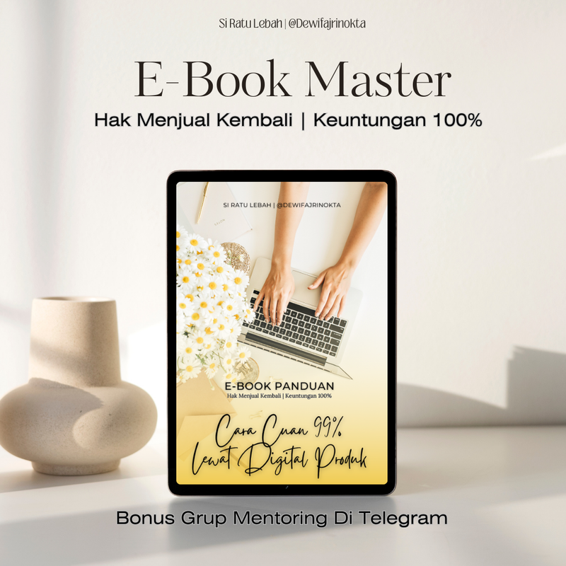 Highlight image for E-Book Master Jualan Digital Produk 99% CUAN