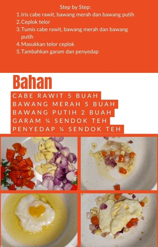 Highlight image for Masak 5 Menit: Telor Ceplok Cabe Garam 