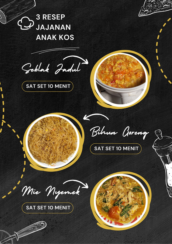Highlight image 1 for 3 Resep Jajanan Anak Kos: Seblak Jadul, Bihun Goreng dan Mie Nyemek