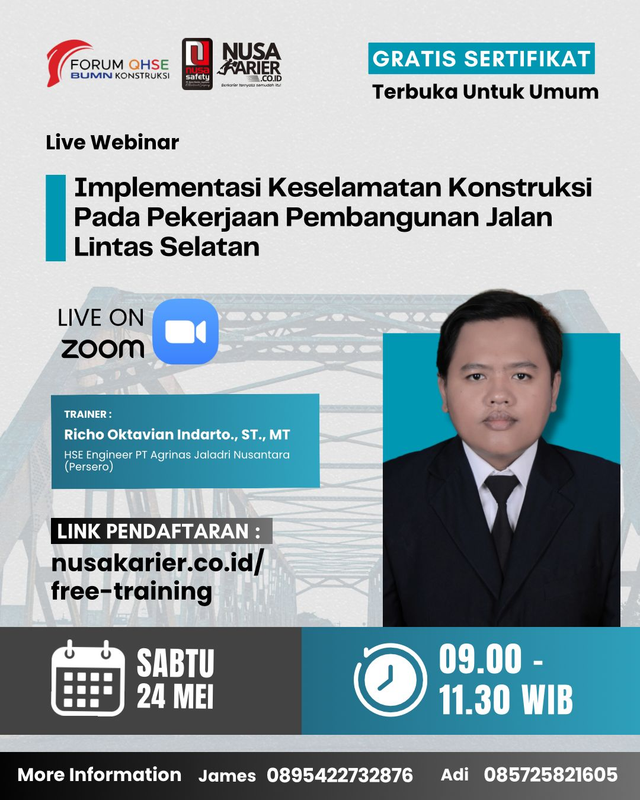Highlight image for MATERI WEBINAR HSE