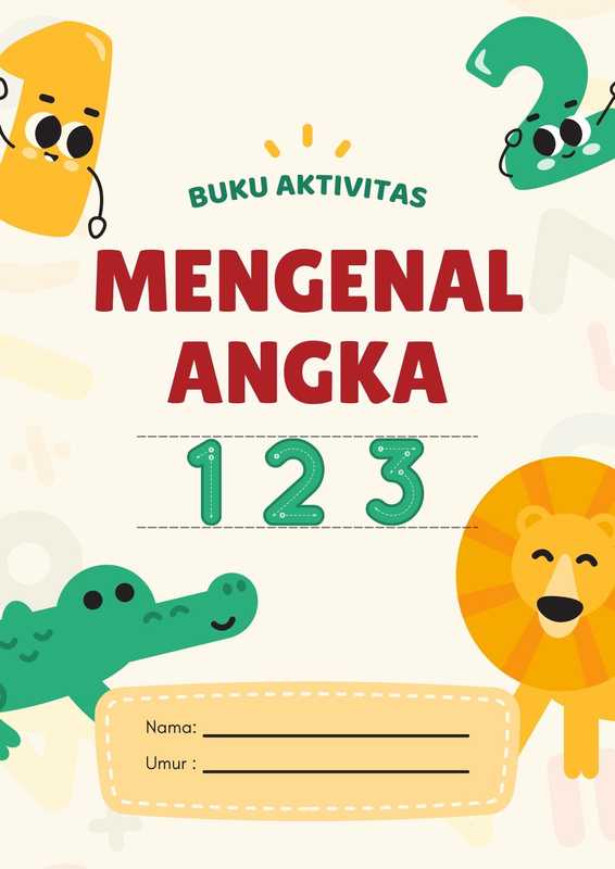 Highlight image for Worksheet Mengenal Angka