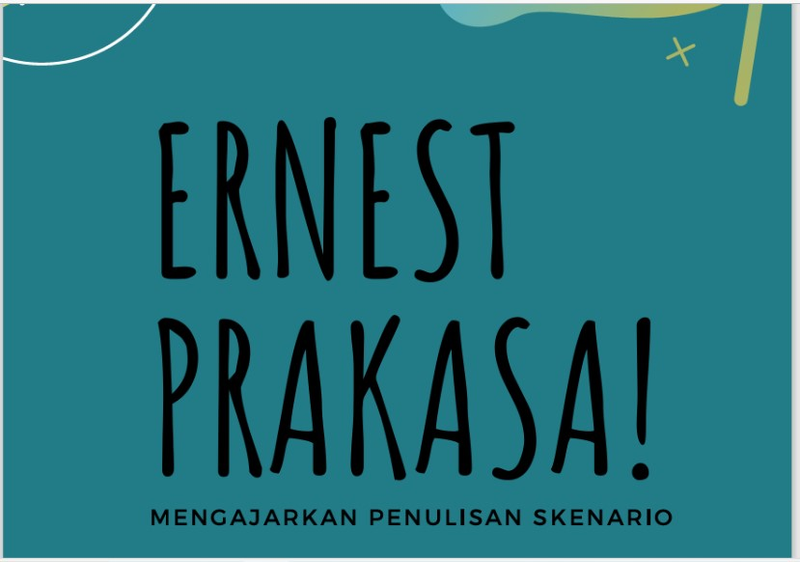Highlight image for Berkarir menjadi Scriptwriter dari Nol + Bedah Film Box Office Ernest Prakasa  
