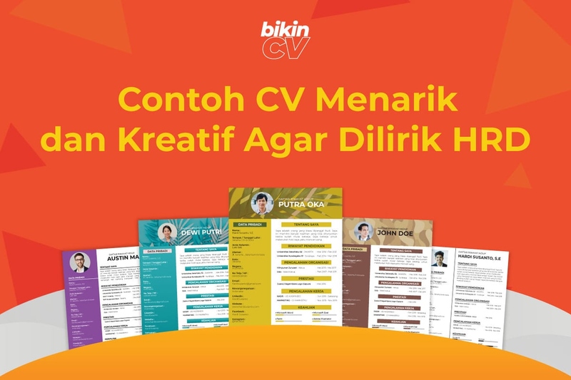 Highlight image 1 for 100 Template CV kerja kreatif