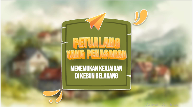 Full warna warni ya untuk ceritanya.