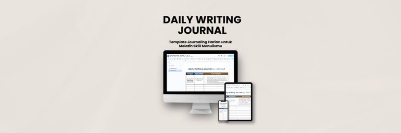 Highlight image 1 for Daily Writing Journal - Template