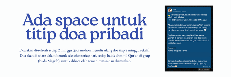 Image 3 for Grup Khataman Quran Harian "Light by Qur'an"