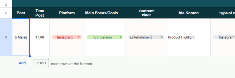 Highlight image for FREE TEMPLATE [Your Content Planner]
