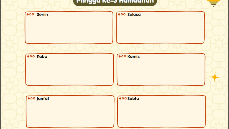 Highlight image 6 for Ramadhan Planner 2026