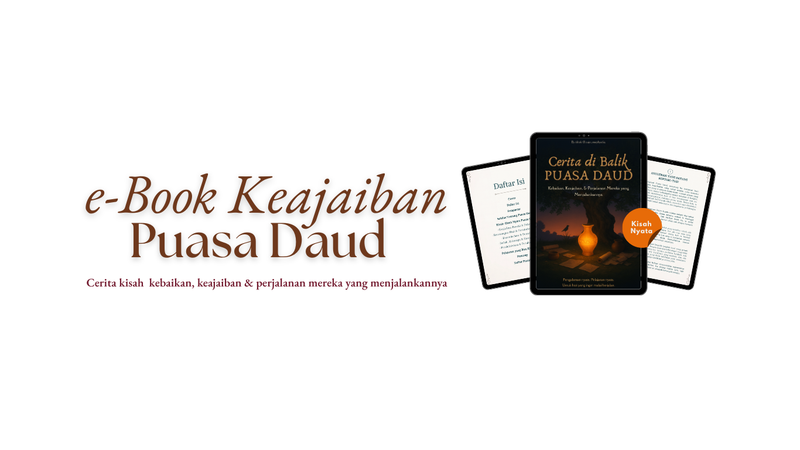 Highlight image for e-Book Cerita di Balik Puasa Daud - TESTIMONI / KISAH NYATA dari Perjalanan Puasa Daud
