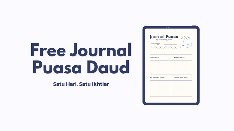 Highlight image for [FREE] Daily Journal Puasa Daud