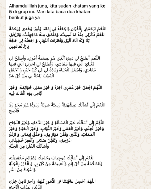 Highlight image for Grup Khataman Light by Qur'an (min. ODOJ)